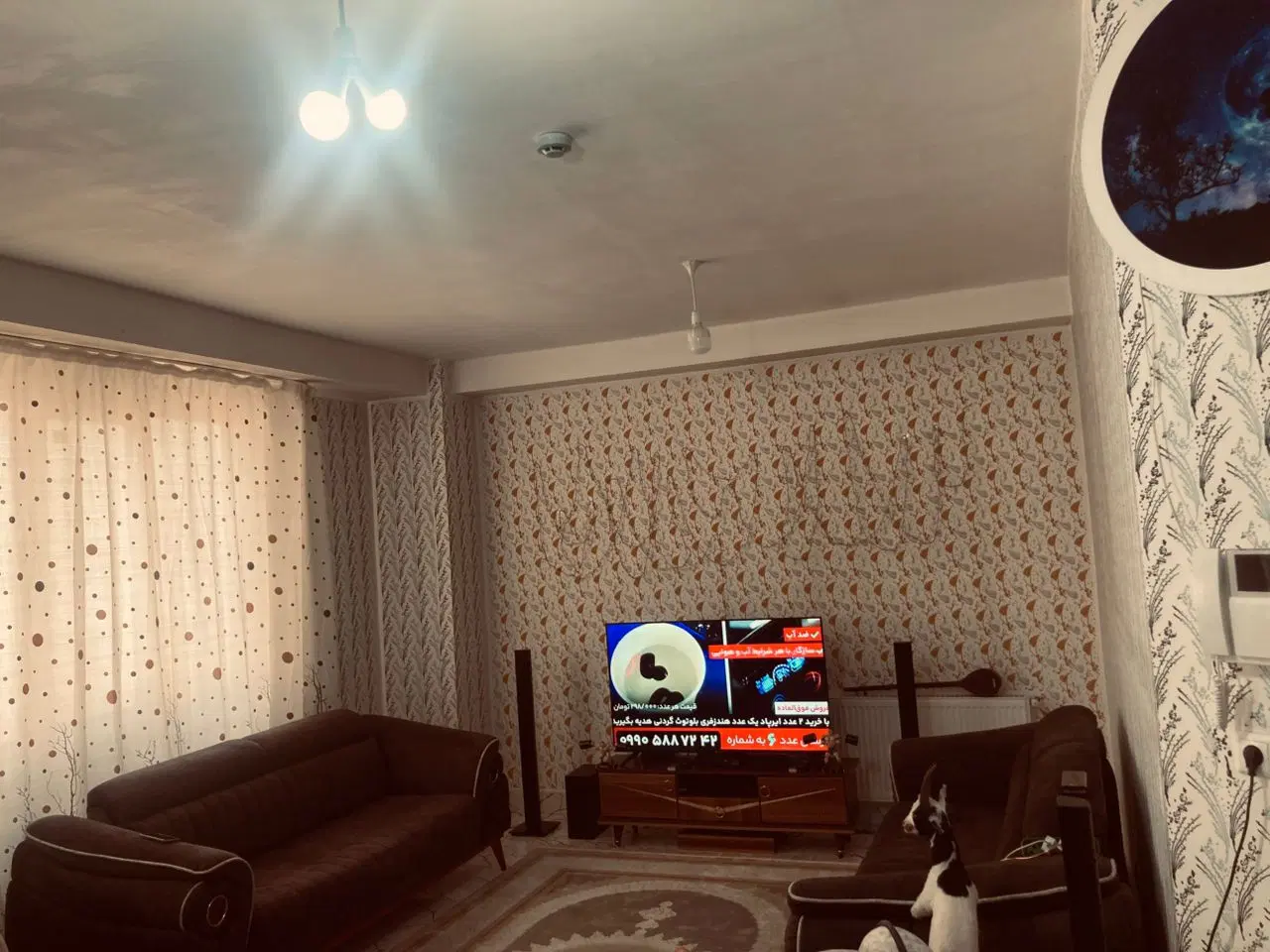 اجاره آپارتمان ۸۵متر(رودکی،جنت )دوخوابه