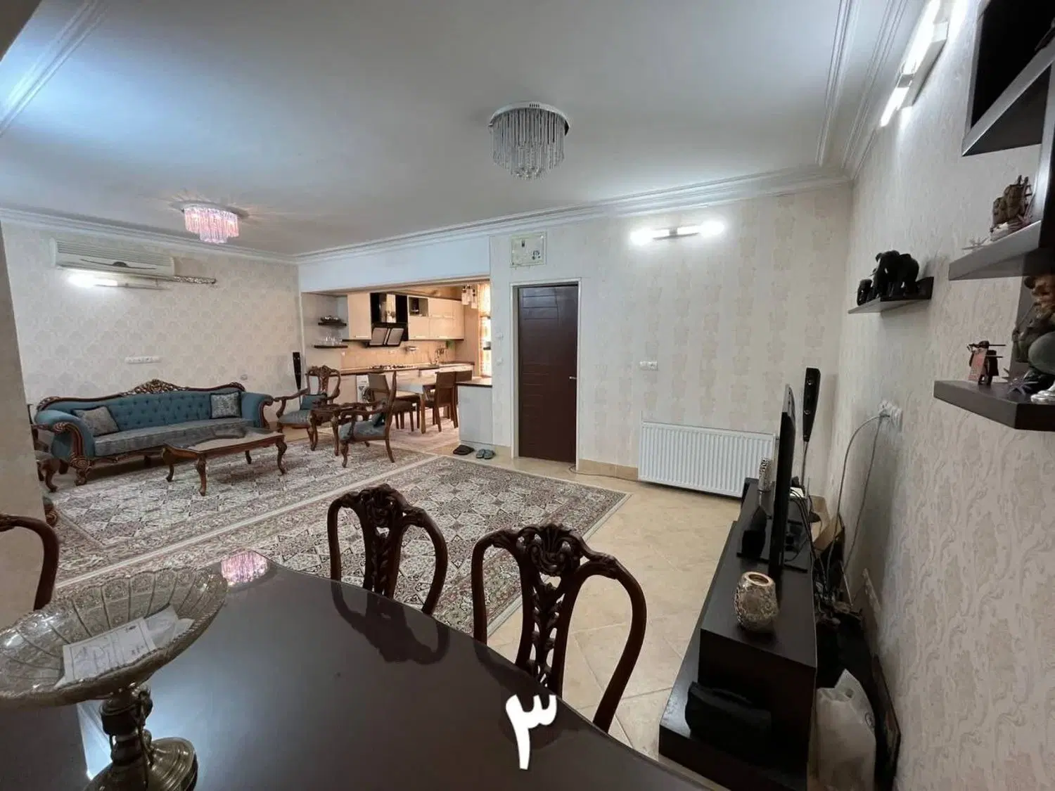 ۱۱۰ متر آپارتمان همکف ۱۶متری مدنی