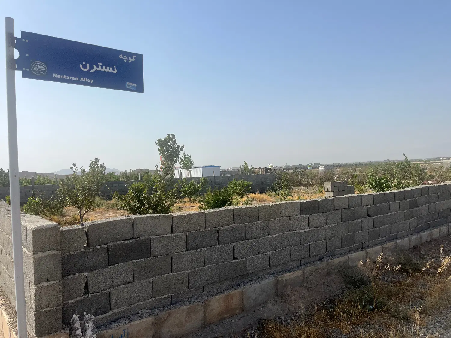 باغچه ۵۰۰ متری دو نبش سند دار