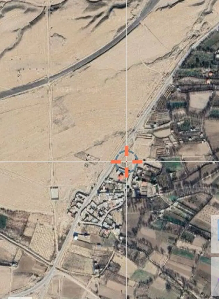 زمین فروشی  روستای ارک