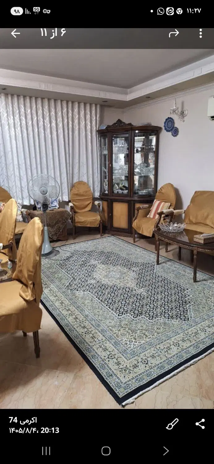 ۷۴متری دو خواب فول امکانات فوق العاده استثنایی