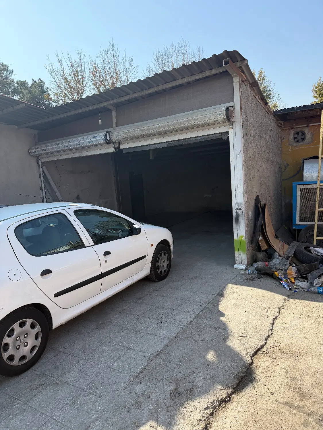 اجاره صافکاری تعمیرگاه مکانیکی مغازه استادمعین۶۰مت