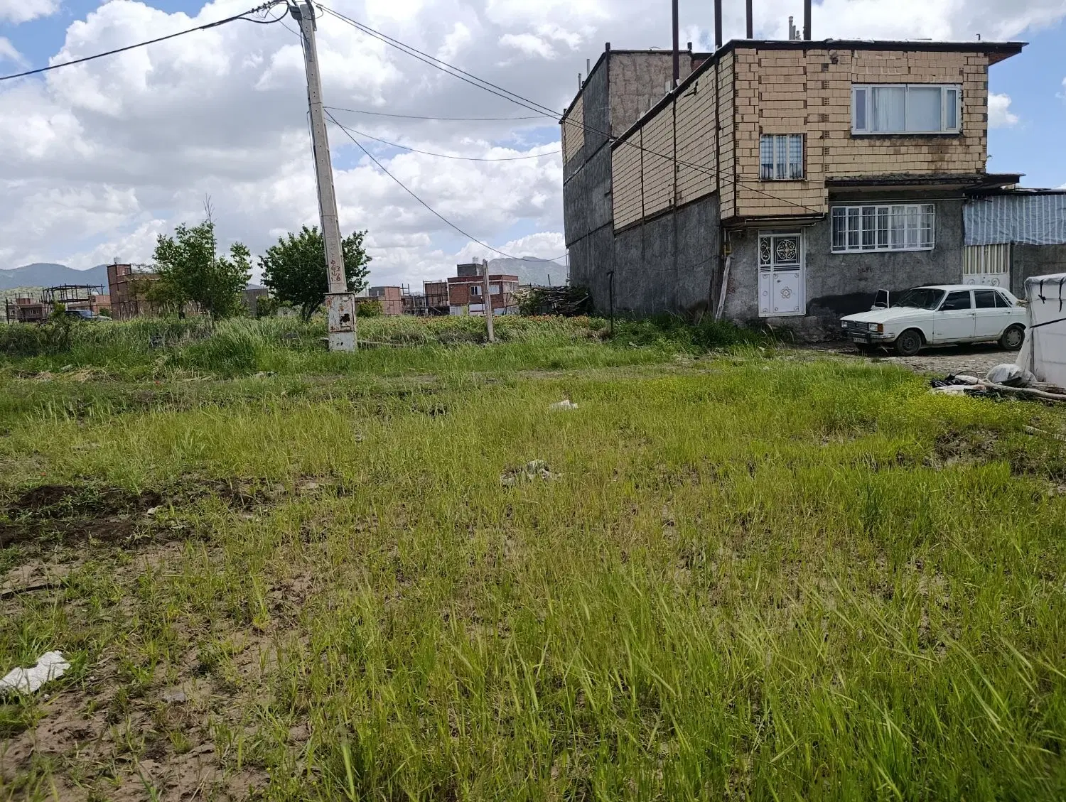 فروش زمین 110متری چسپیده به 45متری تالارکانی