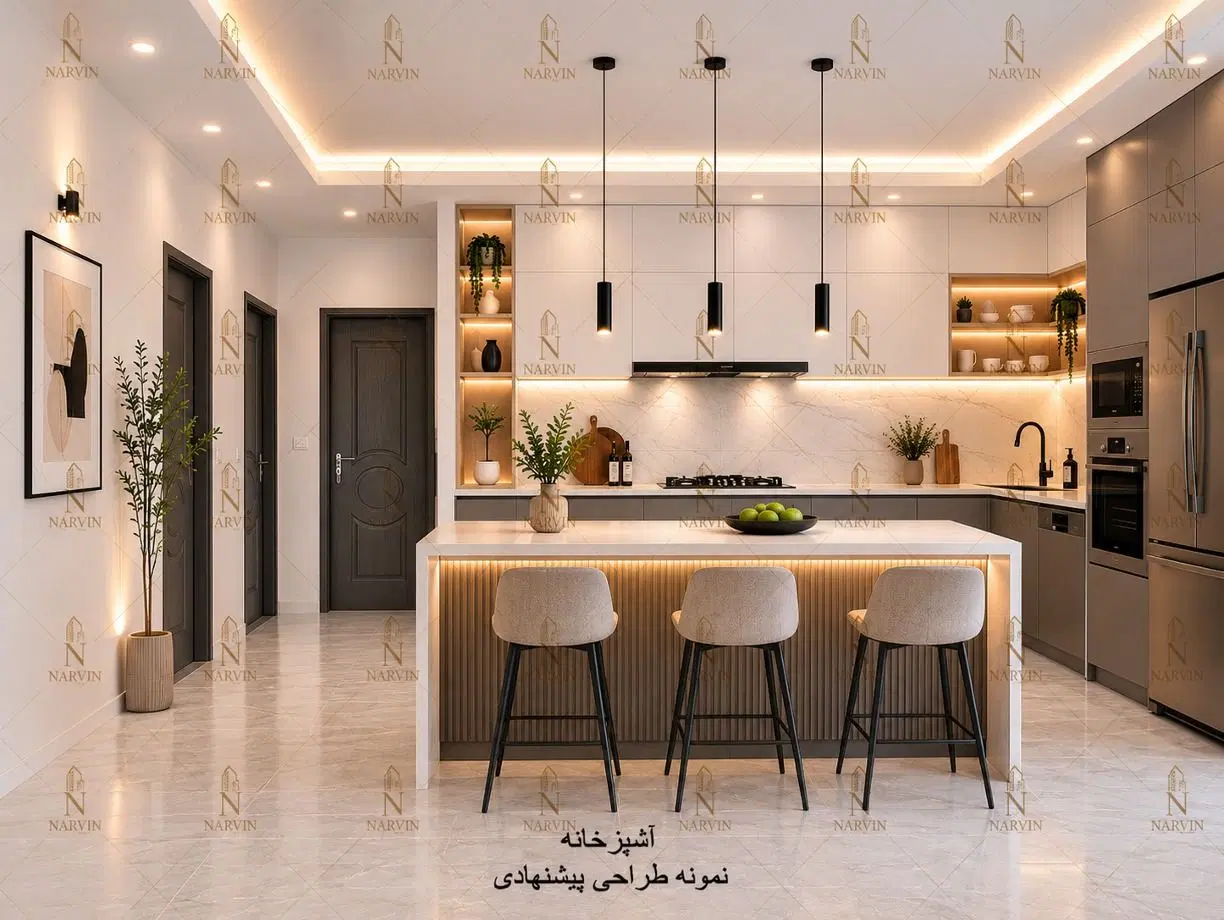 فروش آپارتمان نوساز سه‌خوابه بلوار جانبازان