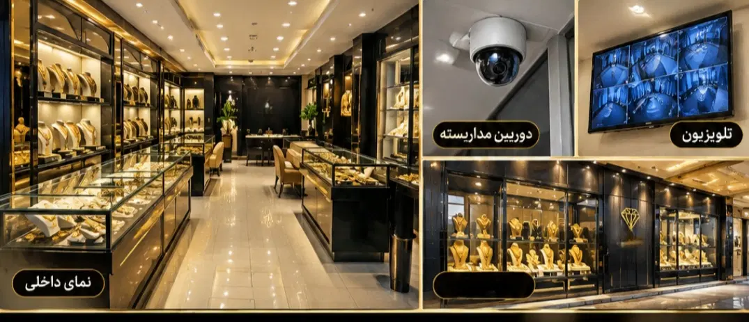 کرایه مغازه طلافروشی  واقع در پاساژ امیر کبیر