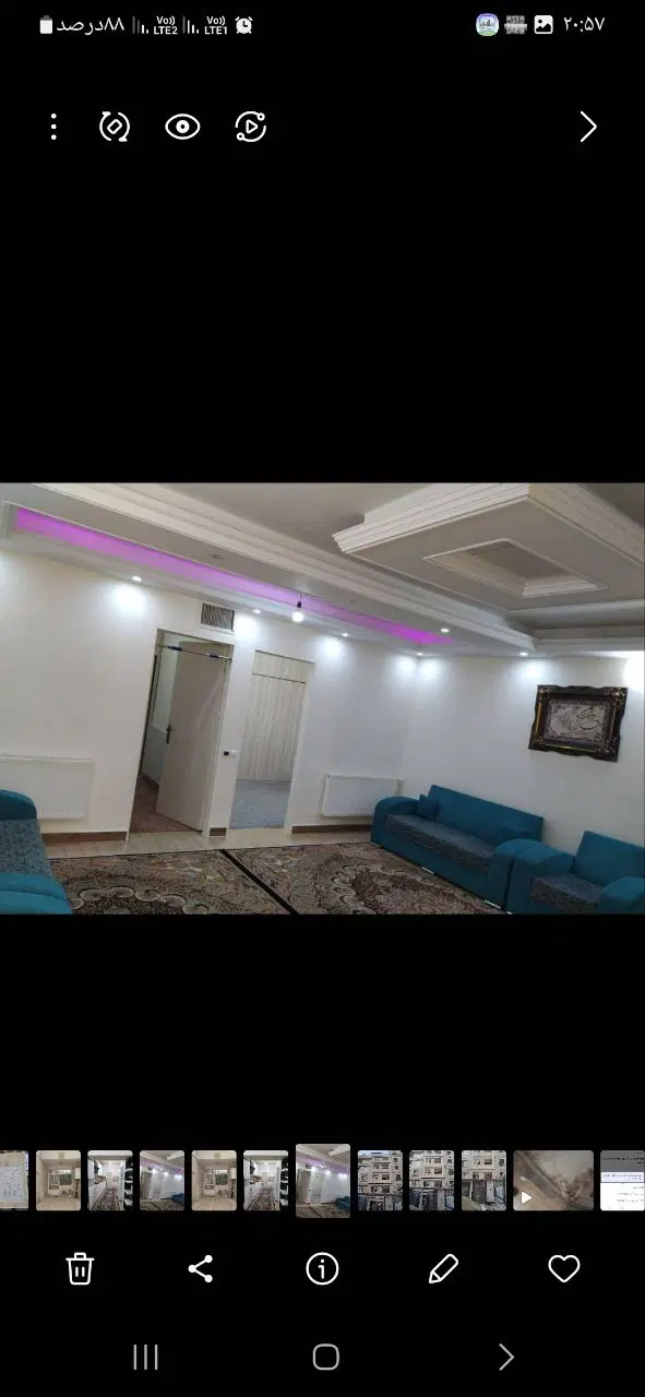 ویلایی ۱۰۰مترزیربنادوخواب،پکیج،پارکینگ،انباری،