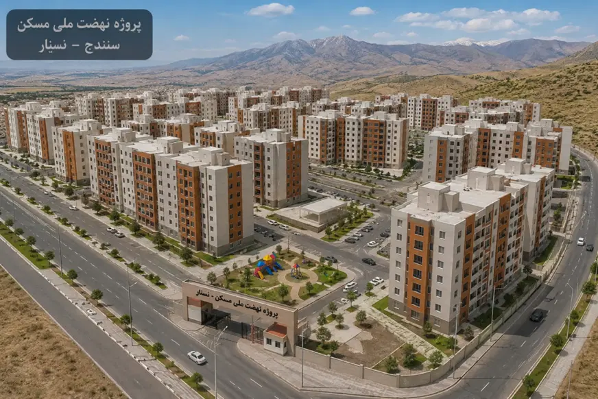 مسکن ملی سنندج(پروژه نسنار)