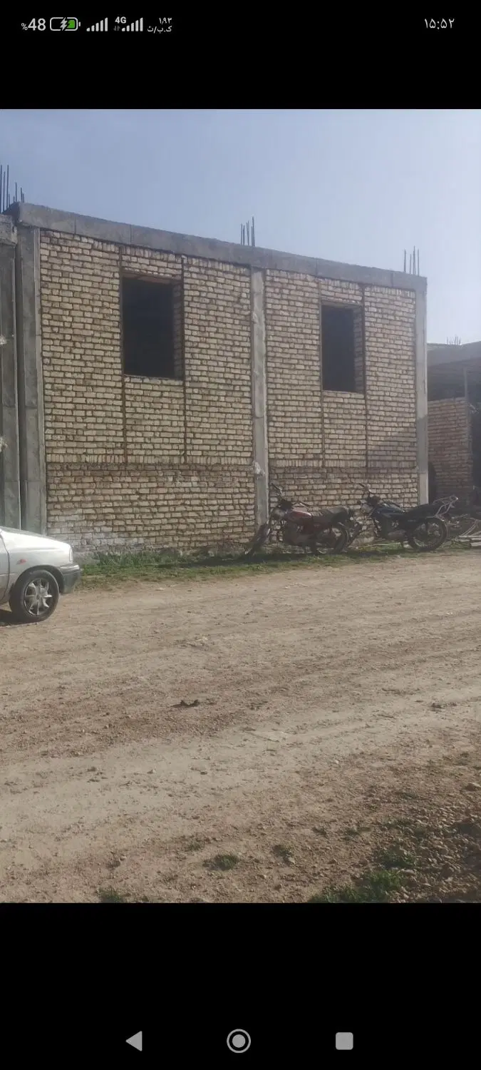 خانه نیمه ساخت شهرک جمی فاز۲