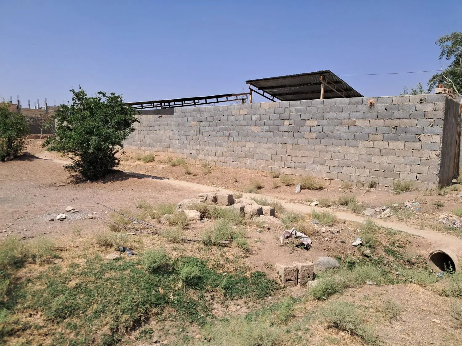 زمین مسکونی قابل ساخت