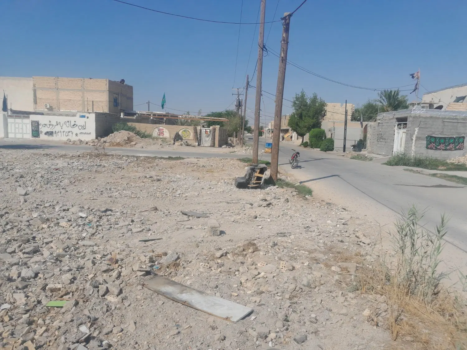 زمین  سنددار شهرک رجایی زنجیر