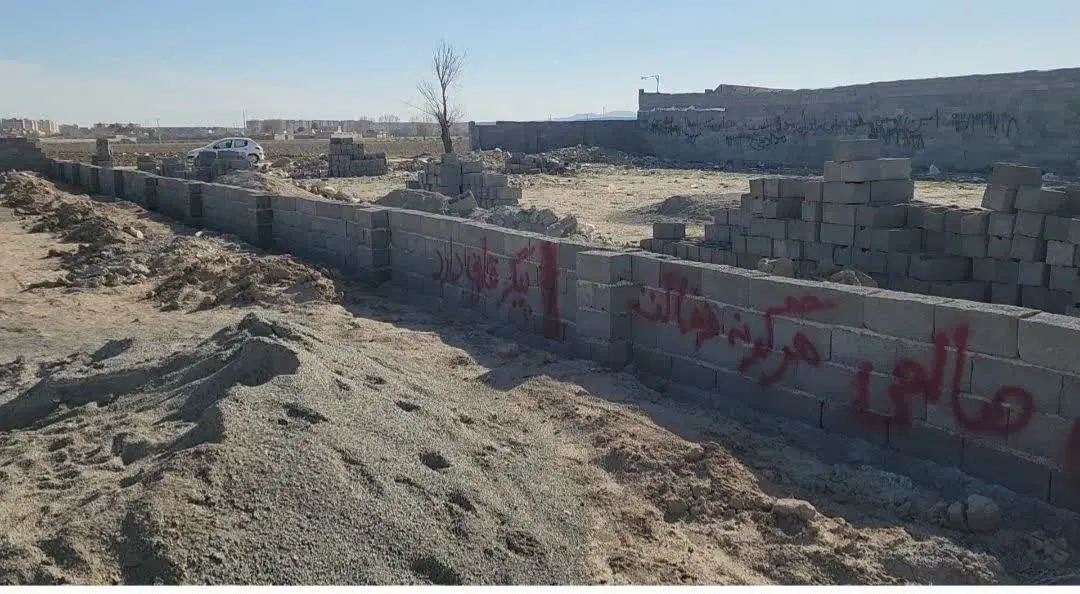 زمین حافظیه ملک آباد ۱۲۸متر