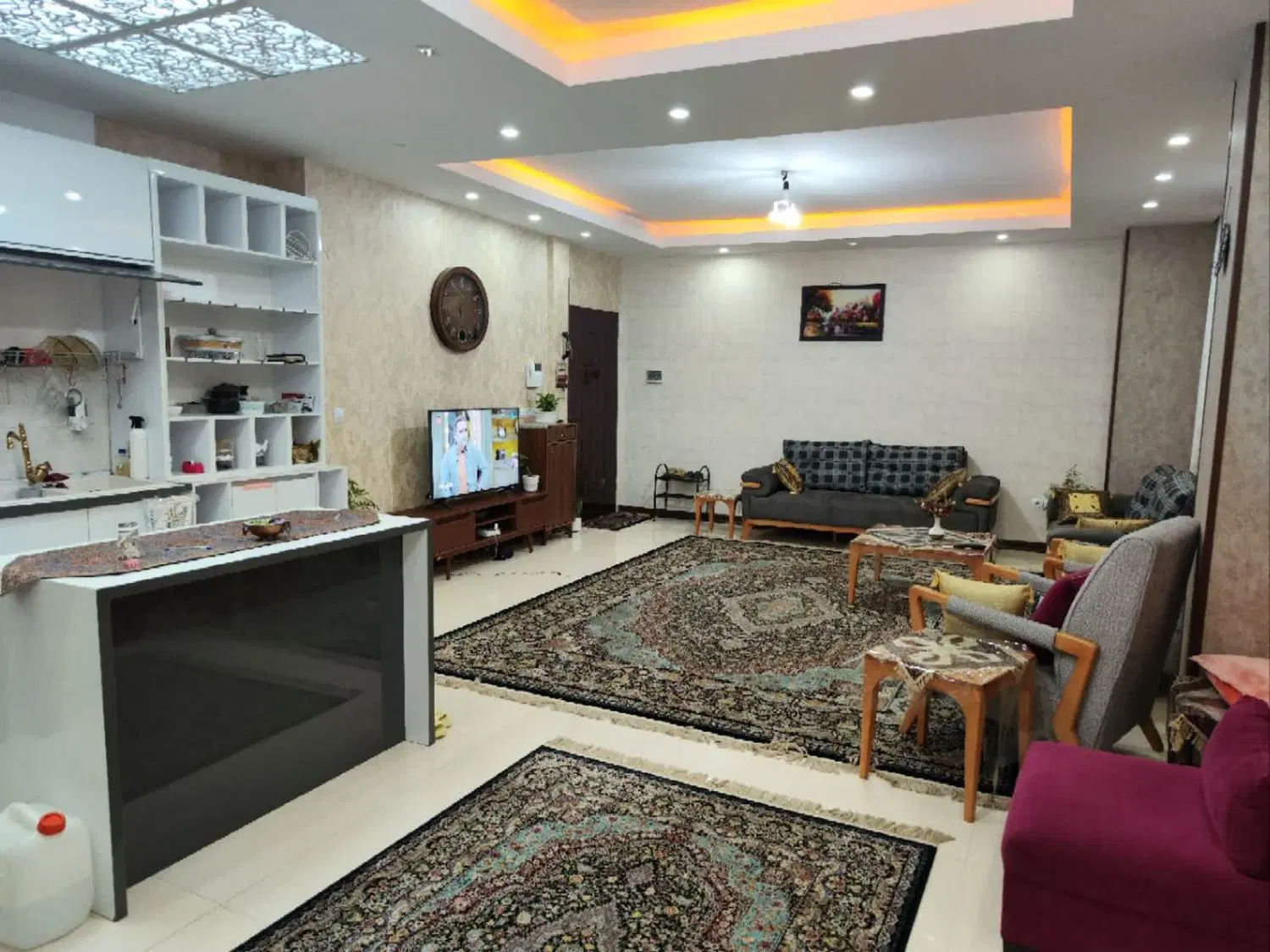 ۷۵ متر ۱خواب_خوش نقشه_ مناسب زوج های جوان