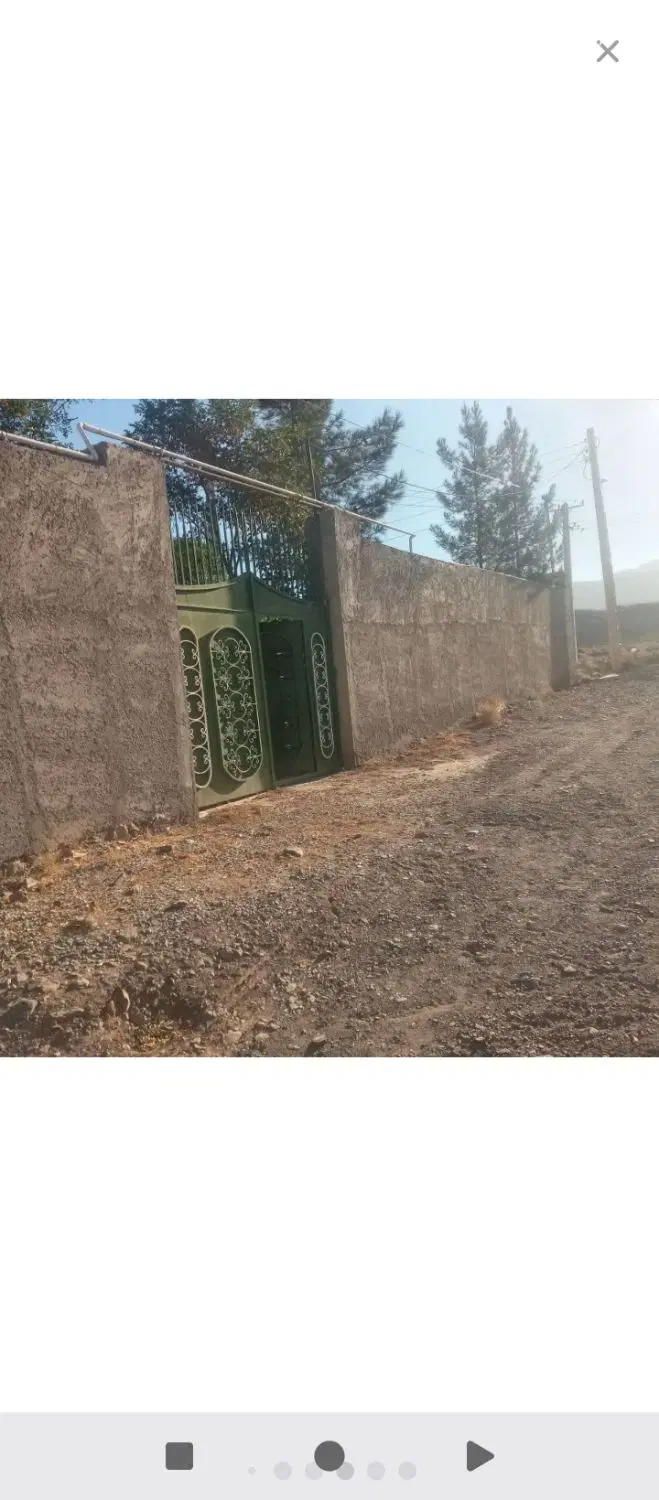 دهبالا صدقصب حصارکشی تک برگ نزدیک خیابان