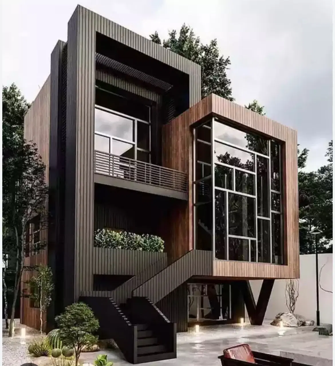 ملک مسکونی کلنگی دو‌طبقه