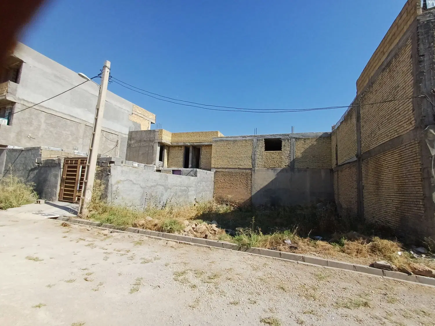 خونه کلنگی و زمین مجموع ۲۶۸متر