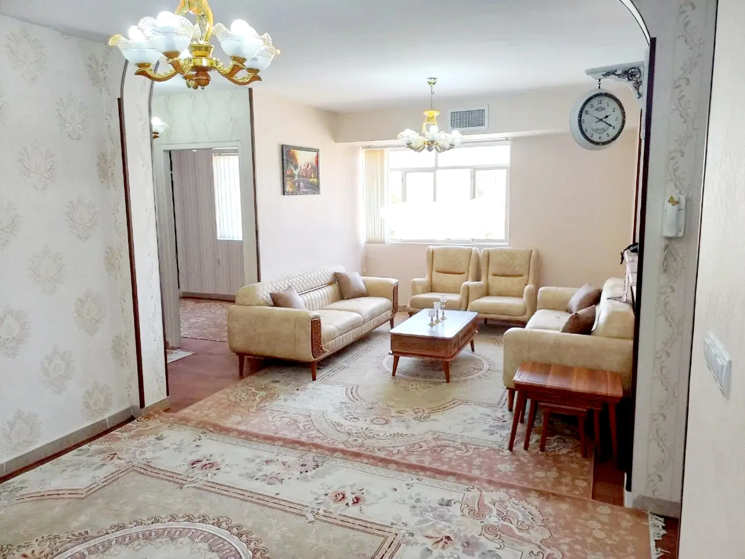 آپارتمان دوخوابه سنددارشیک و زیبا قرق در نور