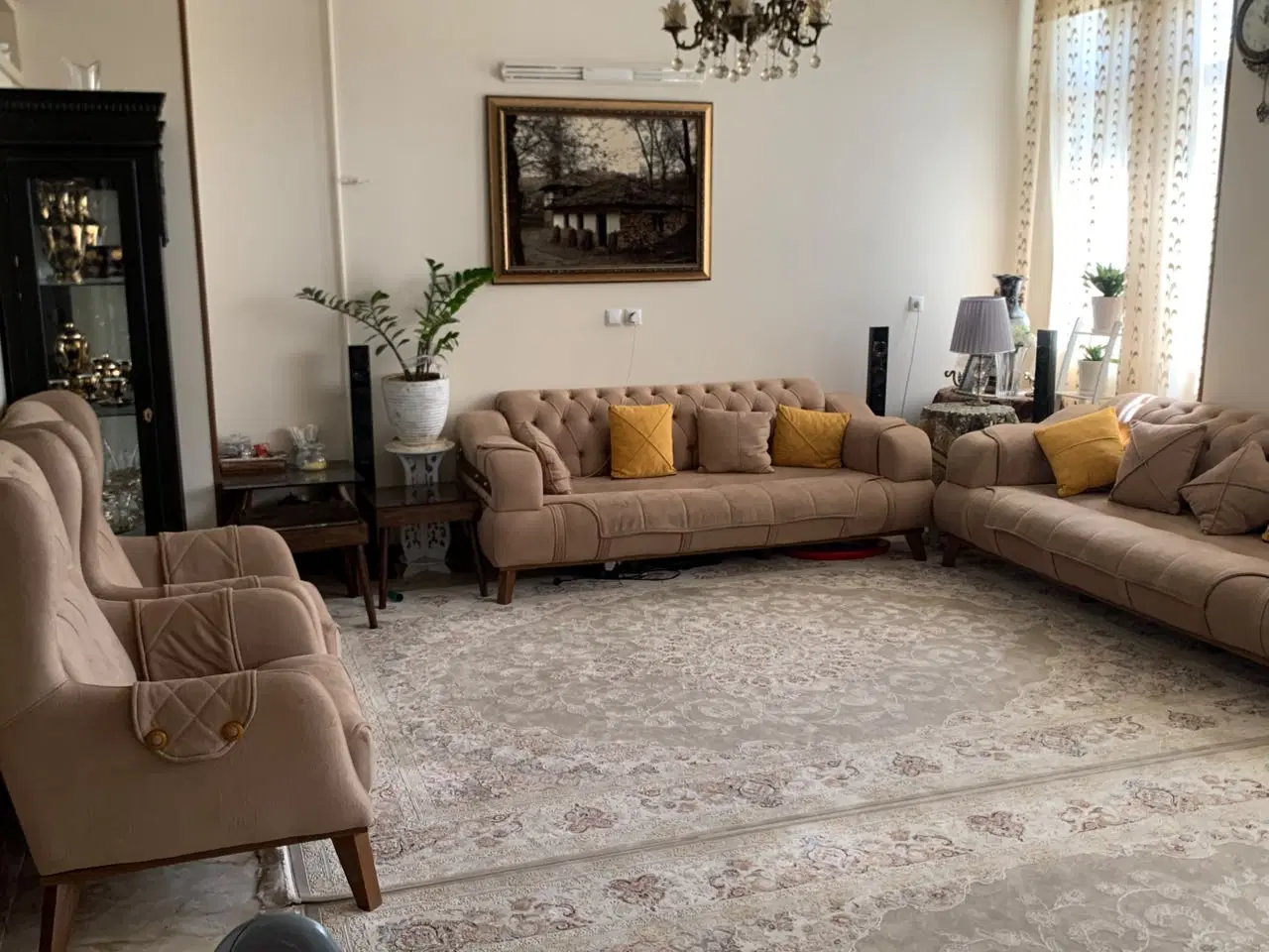 اجاره دوخوابه ۱۰۰ متری شیک فرشته با ویو ابدی