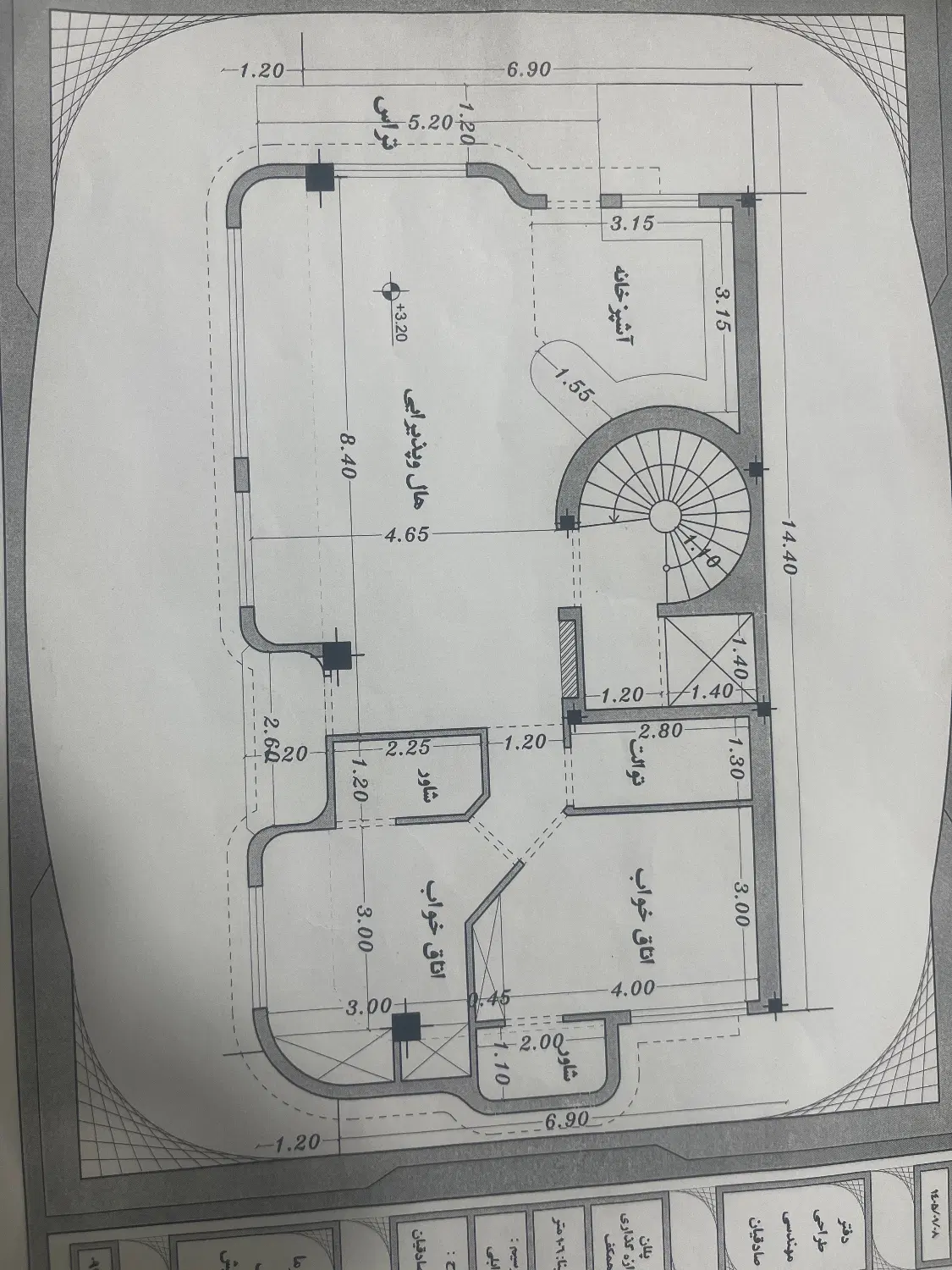 زمین ۱۰۰متری نعیم اباد