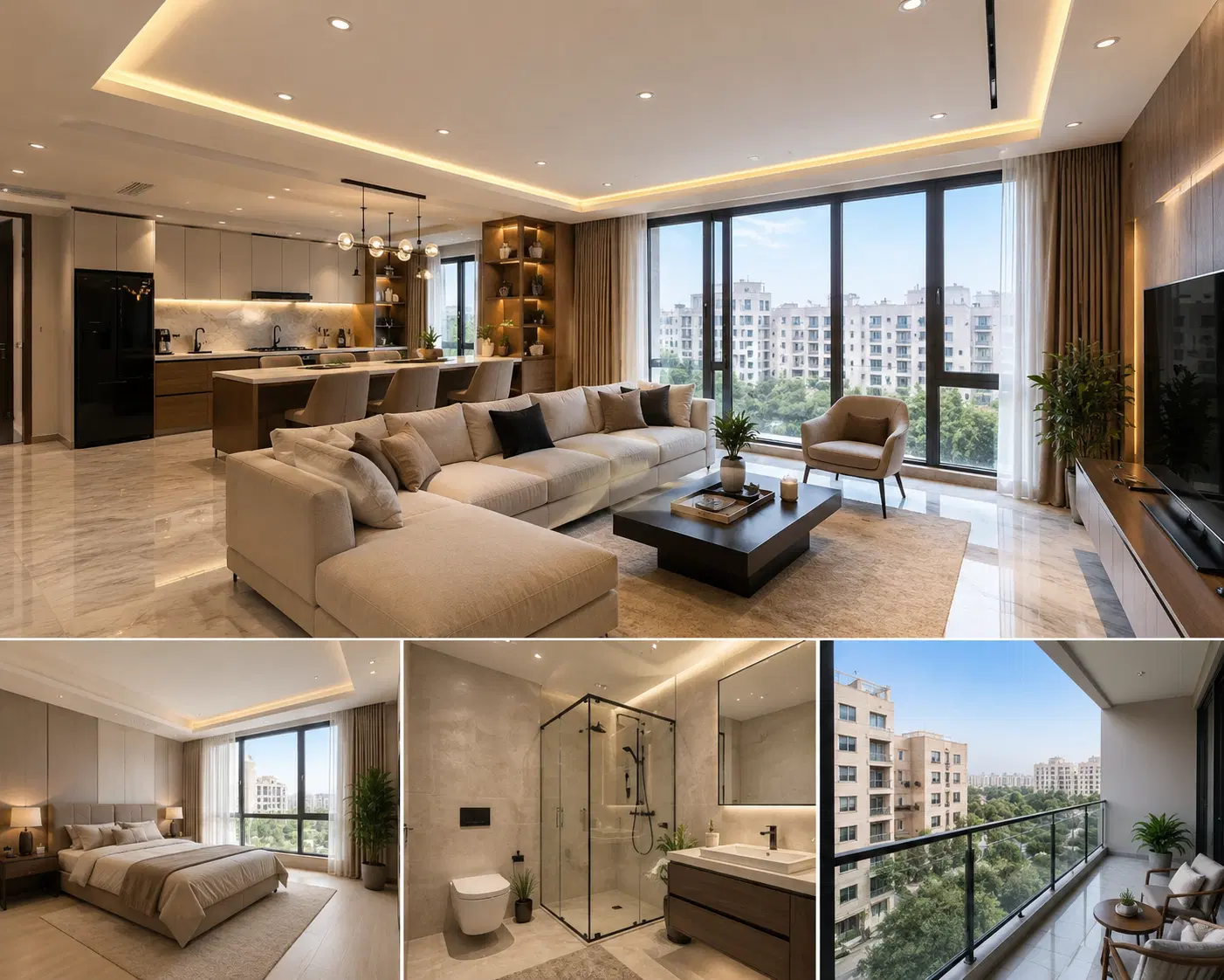 80 متر دوخواب فول امکانات غرق نور تاپ لوکیشن