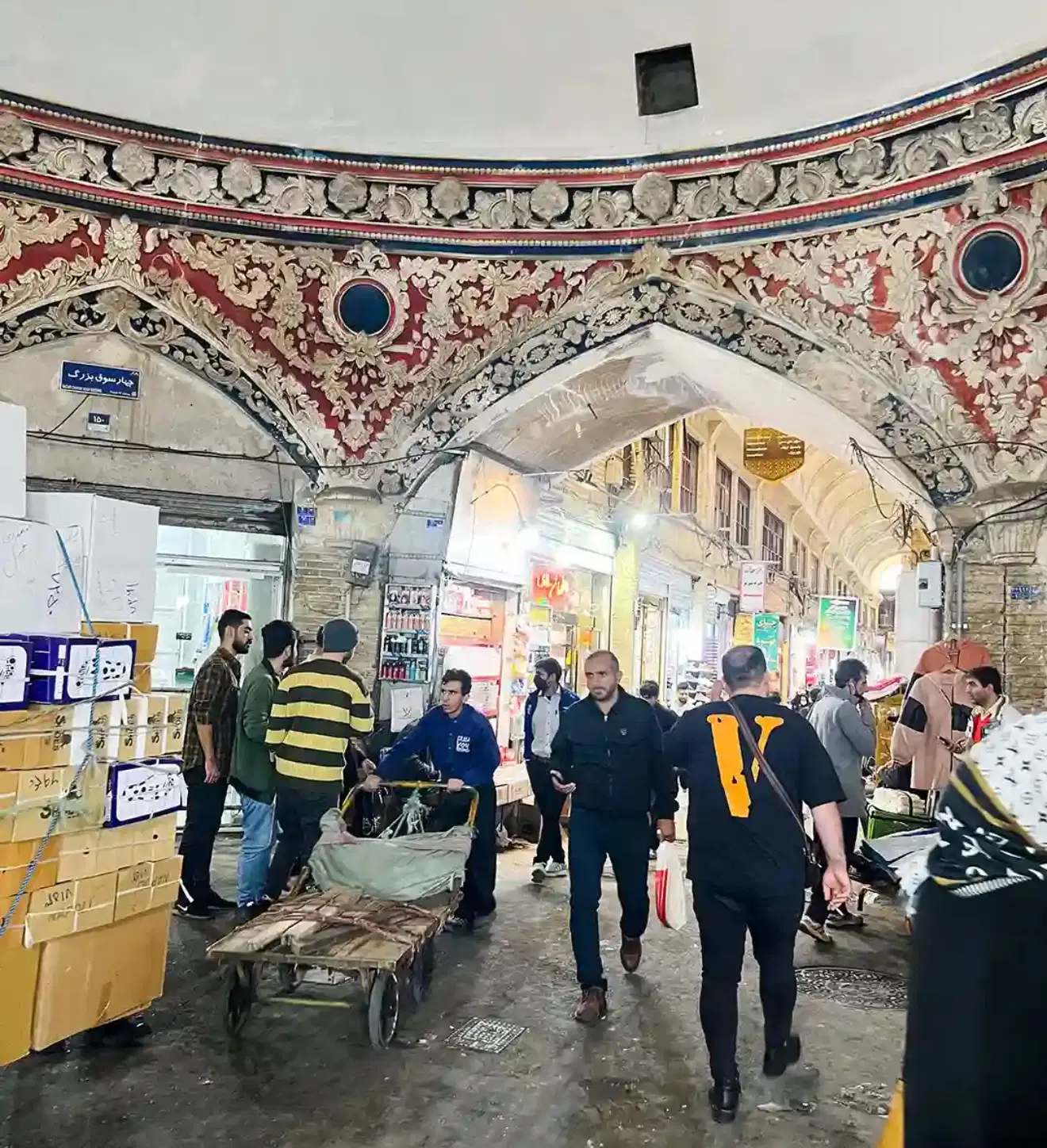 مغازه فروشی بازار تهران پاساژ شمش تبریزی