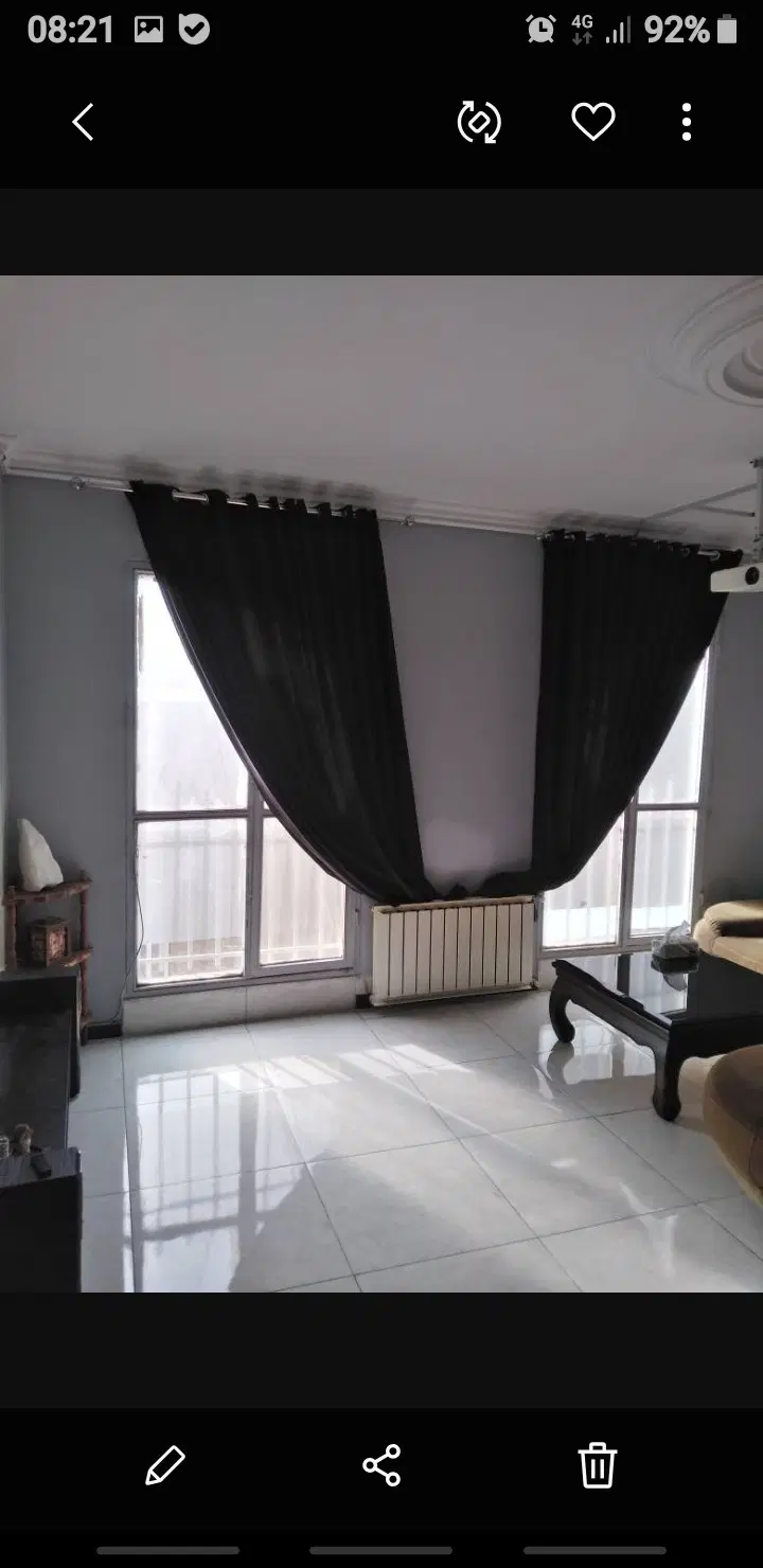 سعادت آباد۵۶ متری کم واحد قدر سهم دار رو به آفتاب