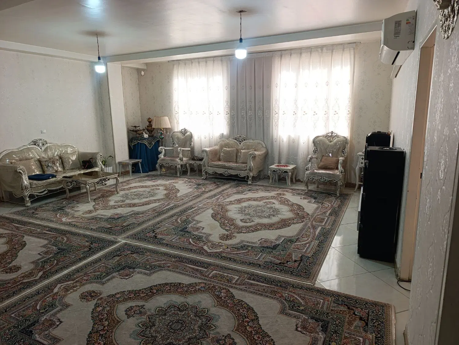 آپارتمان100متری2خوابه فول امکانات معاوضه با ماشین