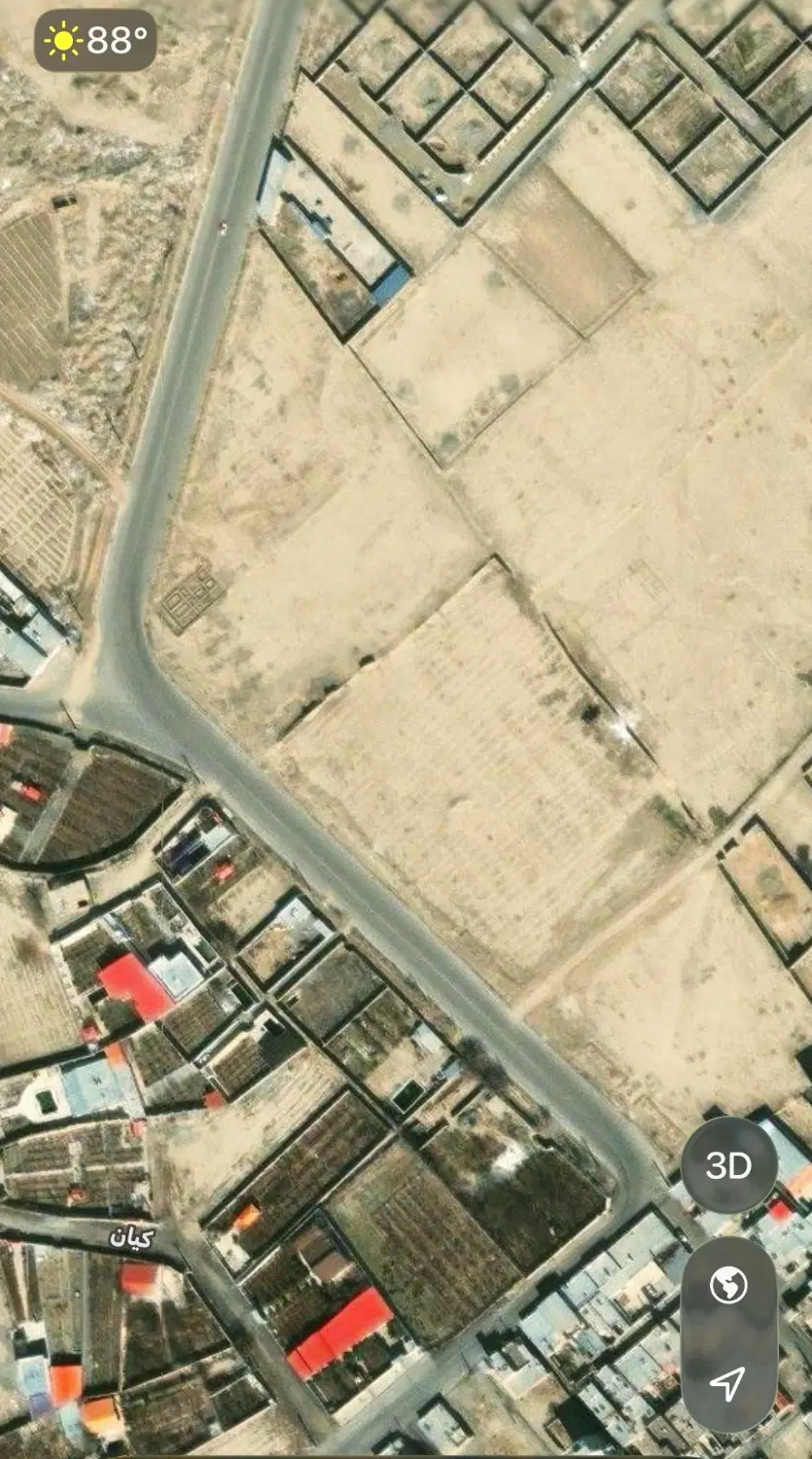 زمین ۲۴۷متری مسکونی سنددار