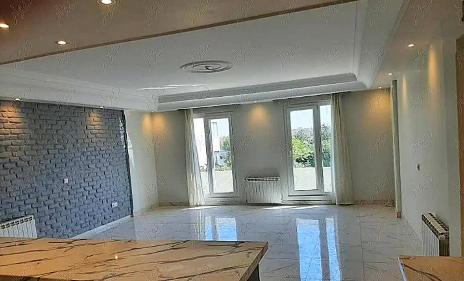 ۹۰ متر آپارتمان خوش نقشه آسانسور پارکینگ