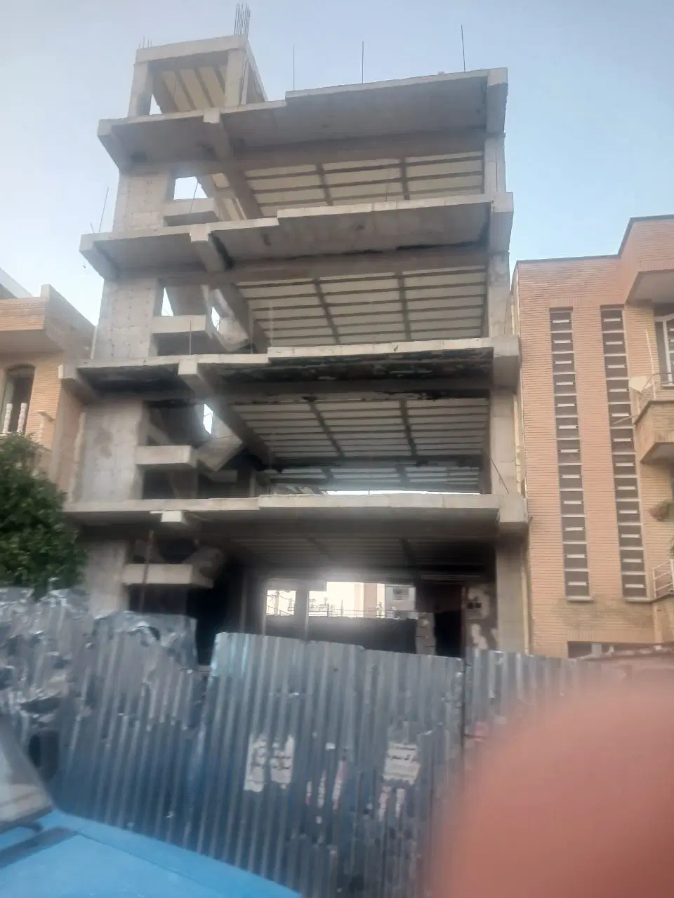 پیش فروش آپارتمان...درمرحله اسکلت