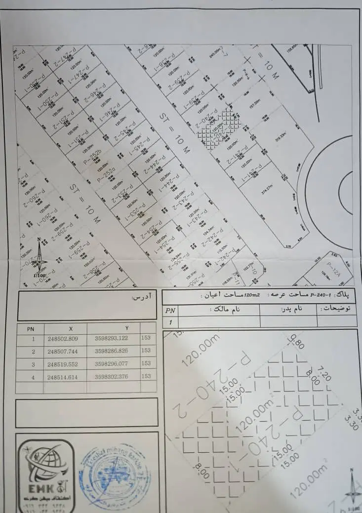 مثلثی جدید ۱۲۰متری