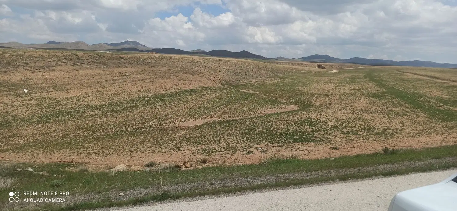 دو قطعه زمین روستای نهران (پشت شهرک صنعتی بوعلی )