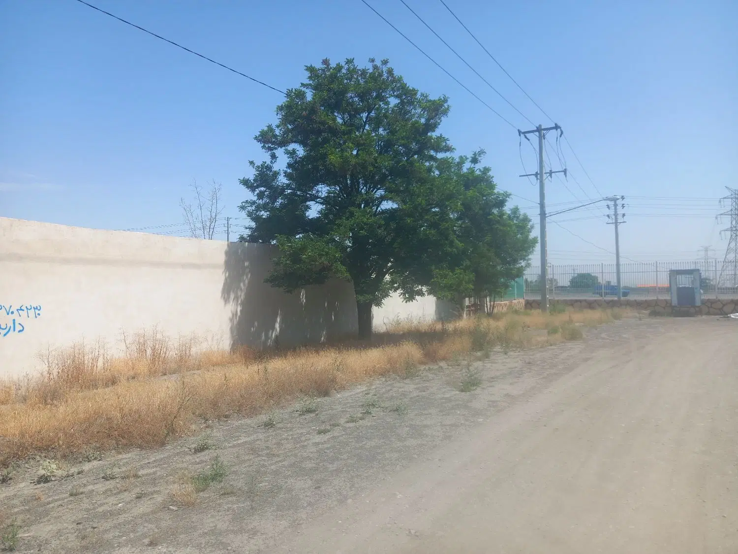 ۵۰۰ متر زمین باغی
