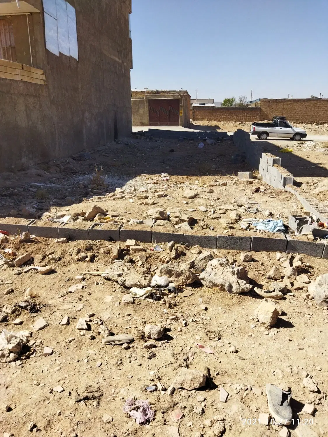 زمین مسکونی در نقنه
