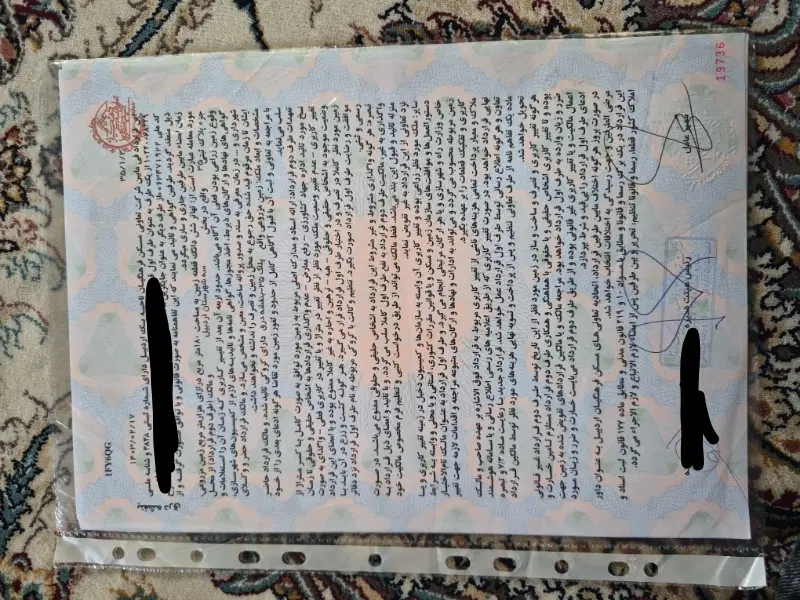 زمین قراردادی بنفشه دره