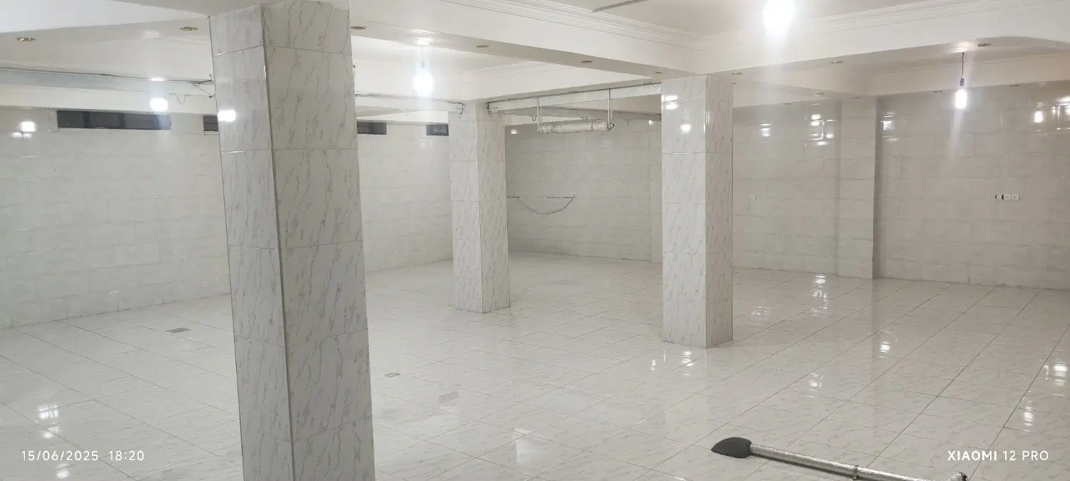 اجاره زیرزمین 185متری بر44متری