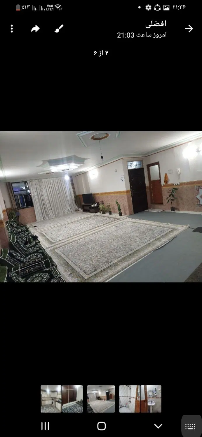 واحد ۱۰۰متری طبقه اول فول امکانات