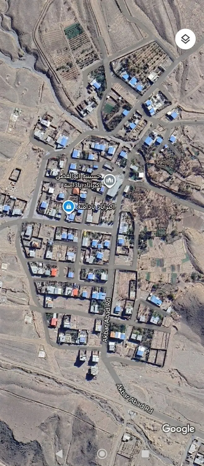 زمین ۱۰ قصب روستای اکبر آباد پادامنه