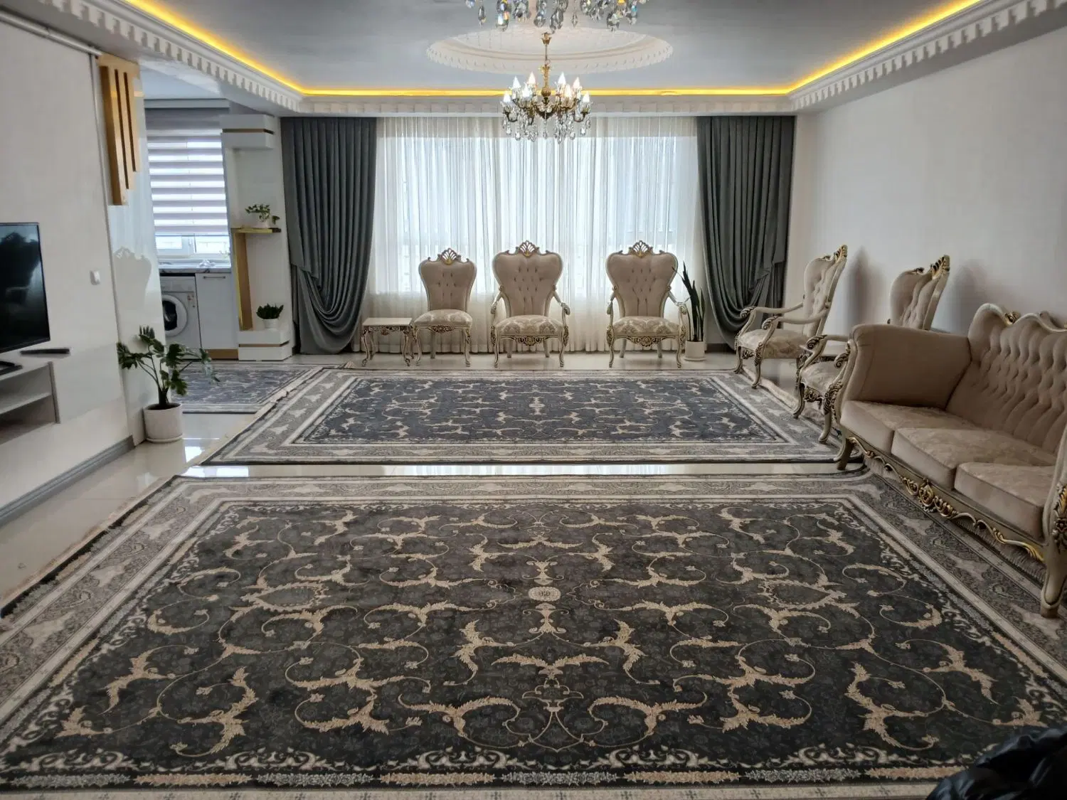 اجاره_120متری صدف_ فول امکانات_تازه ساخت_تخلیه