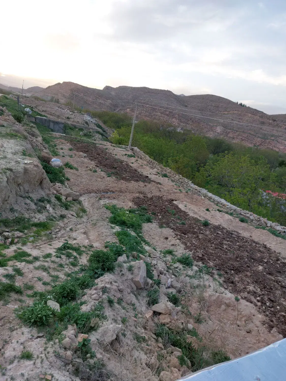 زمین روستای باباامان