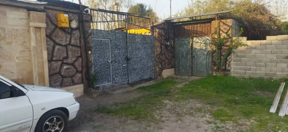زمین 1200متری خونه باغ