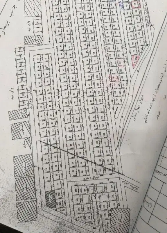 زمین ۹۵متری نمره دو