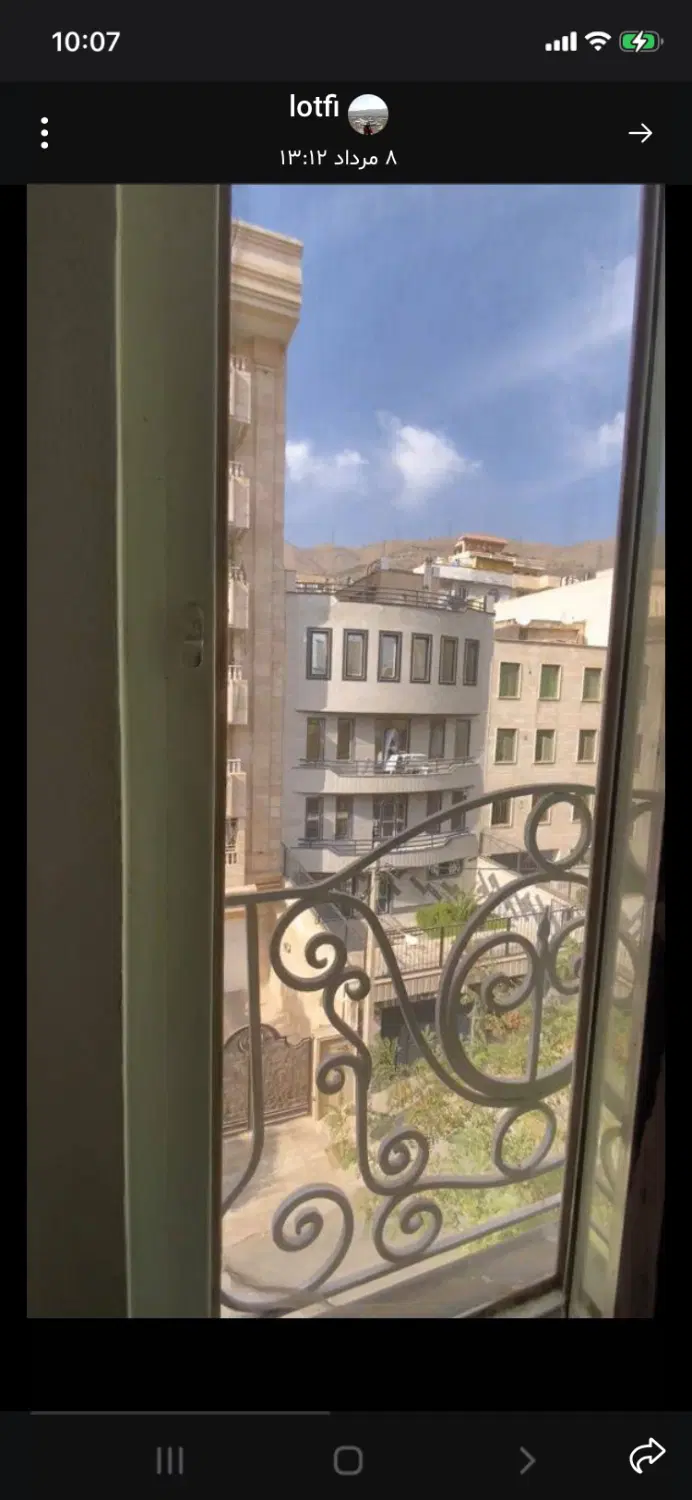 ۸۰متر دوخواب دوطرف نور