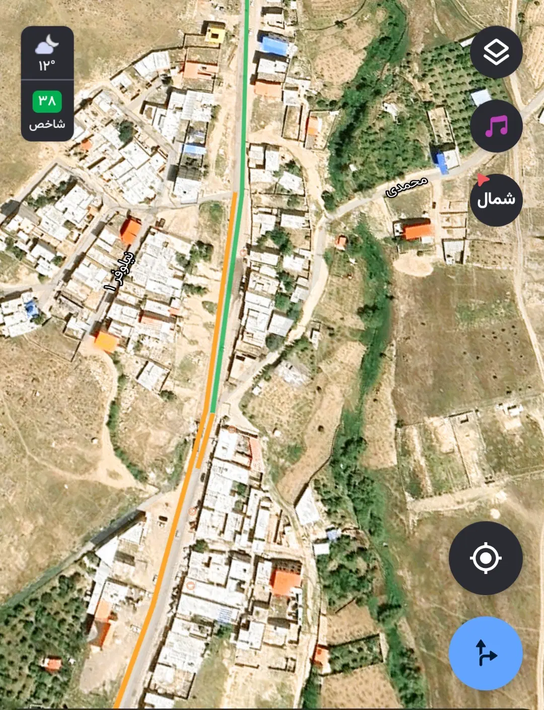 زمین مسکونی تجاری