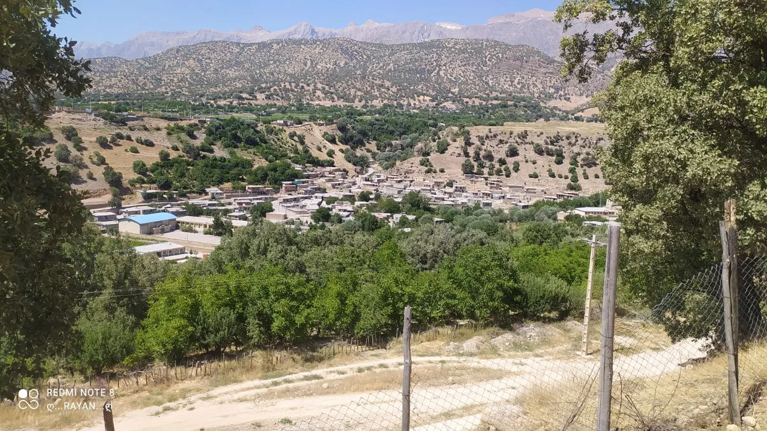باغ روستای زیبای کریک عباس اباد