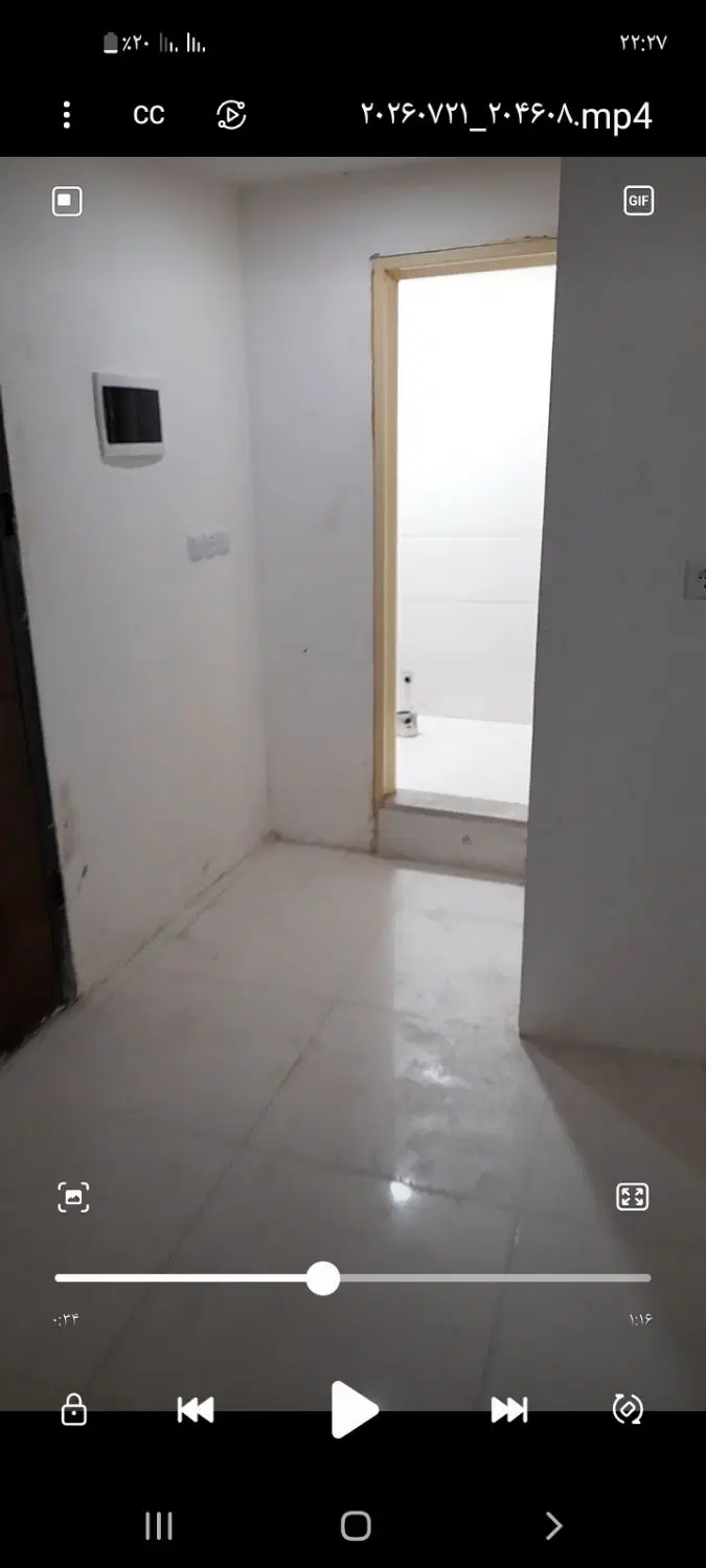 آپارتمان نوساز ۶۰ متری خوش نقشه