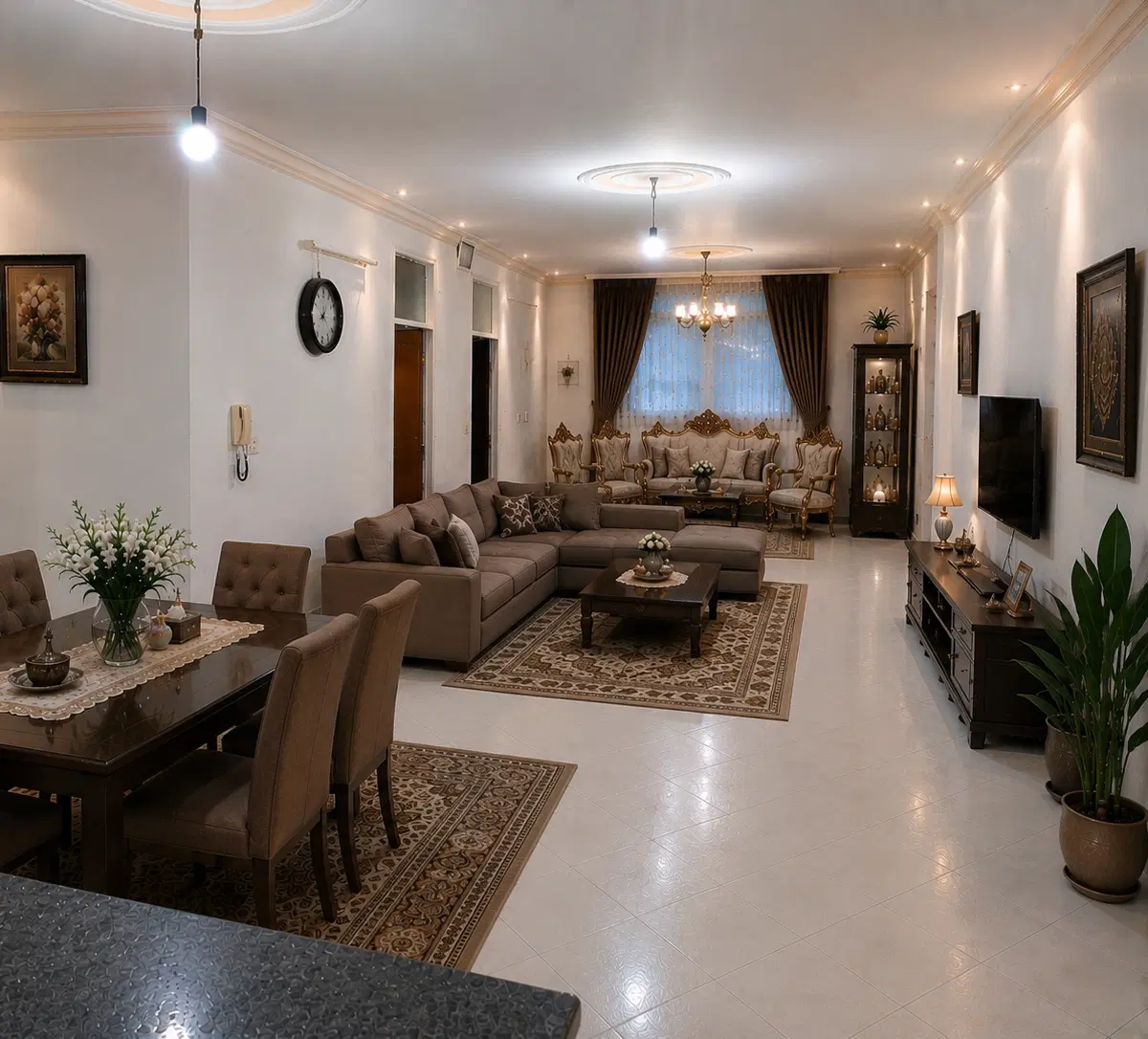 اجاره واحد آپارتمان 130 متری شهرقدس بلوار عمارت