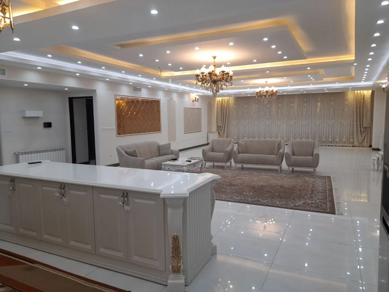 تهاتر آپارتمان مسکونی در قم  با مغازه در تهران