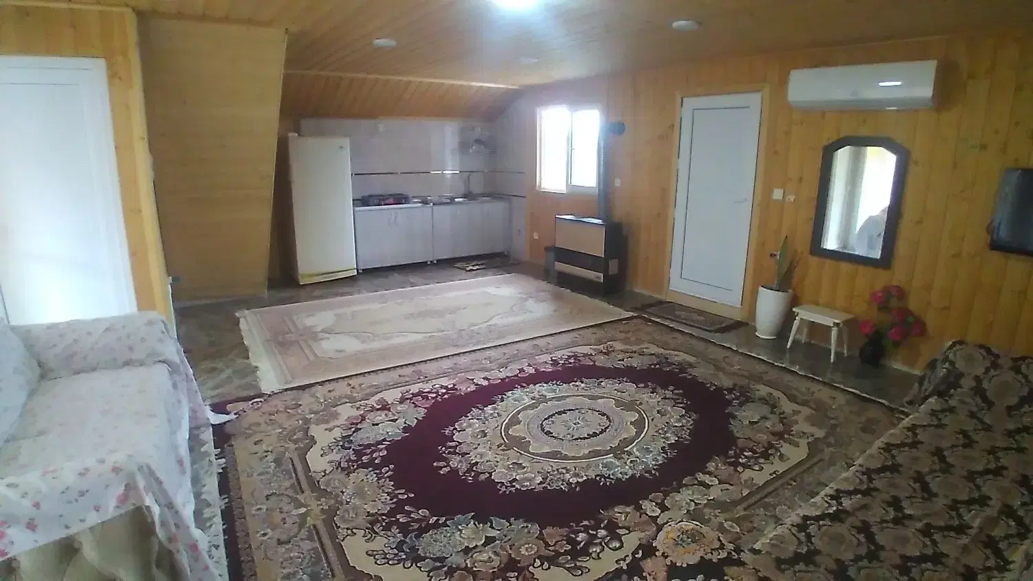 کلبه چوبی طرح سویسی