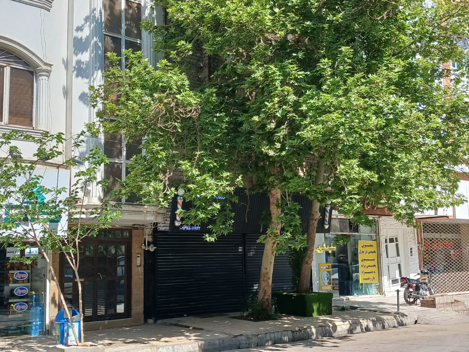 ۳۴۰متر تجاری دائم سند ملکی در ۲ طبقه هاشمیه ۳۵