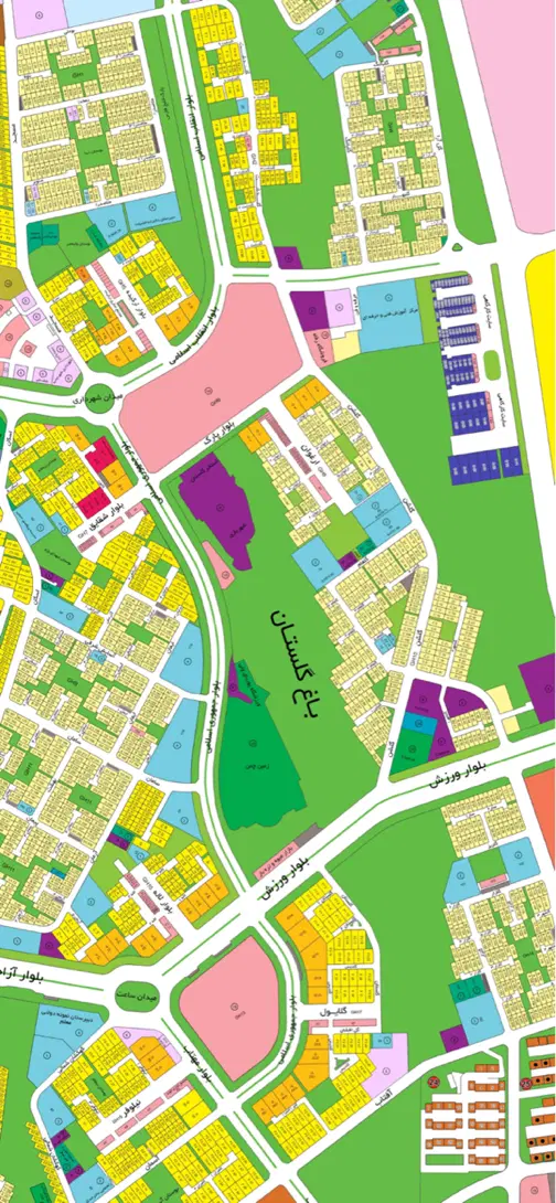 زمین ۳۰۰ متر فاز یک موقعیت عالی